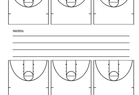 Basketball Plays Template