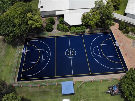 Basketball court contractor