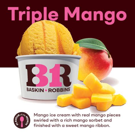 Baskin Robbins Tropical Mango Sorbet