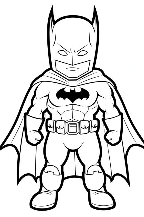 Batman Coloring Sheets Printable