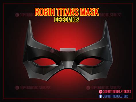 Batman Robin Mask Template
