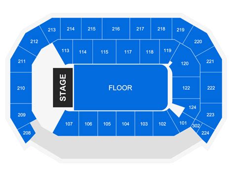 Baxter Arena Omaha Seating Chart