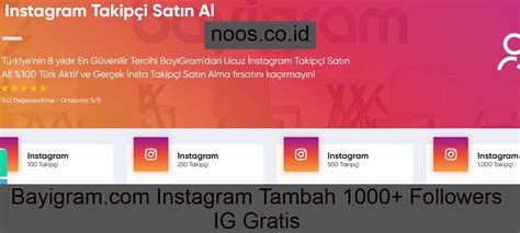 Bayigram: Platform Baru untuk Menambah Followers Instagram Anda