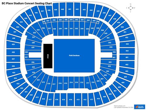 Bc Place Seating Chart