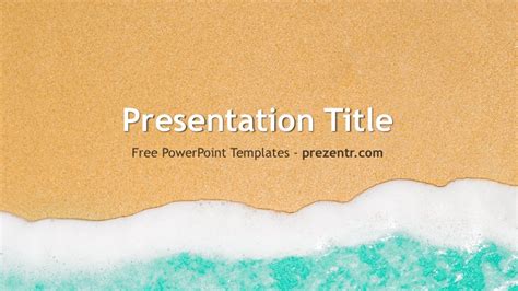 Beach Powerpoint Template