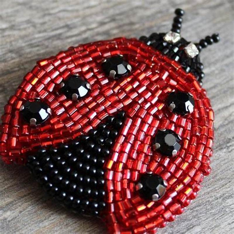 Beaded Ladybug Pattern
