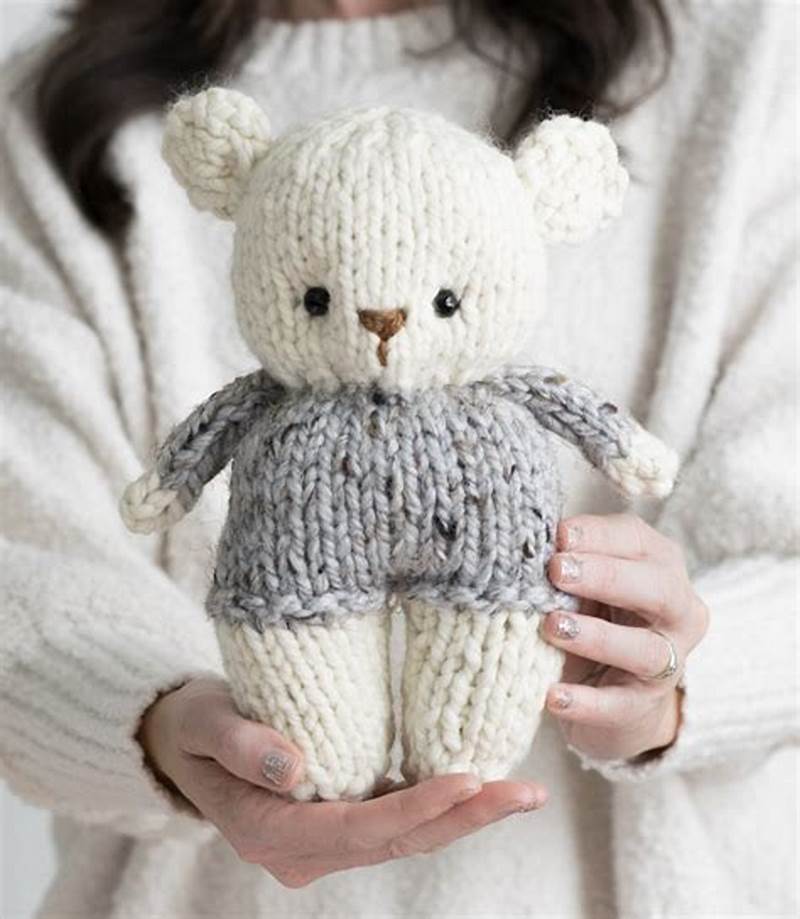 Bear Pattern Knitting