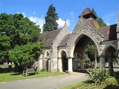 Beckenham Cemetery Chapel Car Park