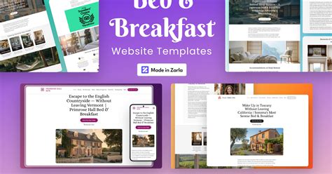 Bed And Breakfast Website Templates