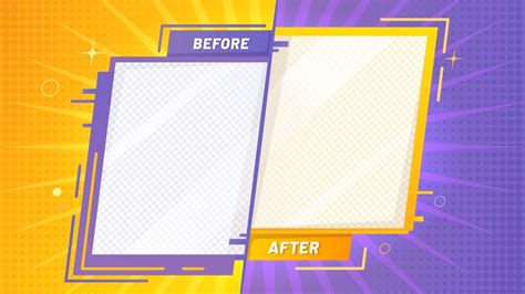 Before And After Template Png