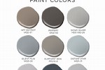 Behr Gray Paint Color Chart