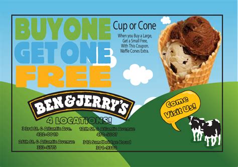 Ben And Jerrys Coupons Printable
