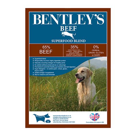 Bentley's Dog Food, T/A Pet & Grooming Supplies Ltd