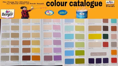 Berger Paint Color Catalogue
