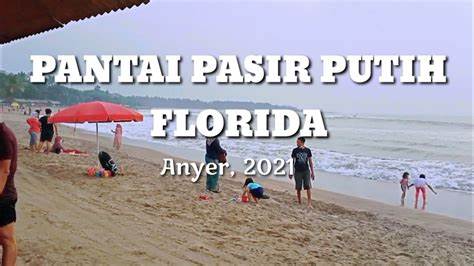 Berjemur di Tepian Pantai Florida Banten