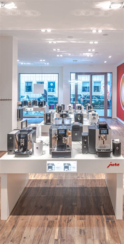 Berliner Kaffeemaschinenzentrum mit Jura Showroom & Store