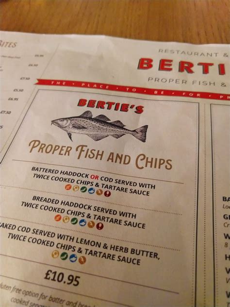 Bertie's Proper Fish & Chips