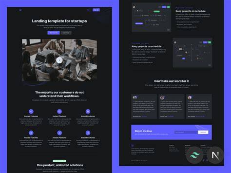 Best Landing Page Template For A Dispatch Application