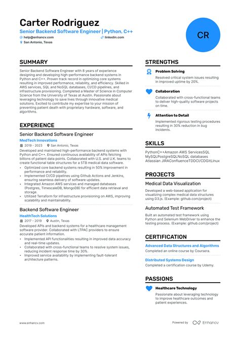 Best Tech Resume Templates