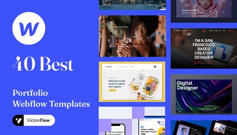 Best Webflow Portfolio Templates