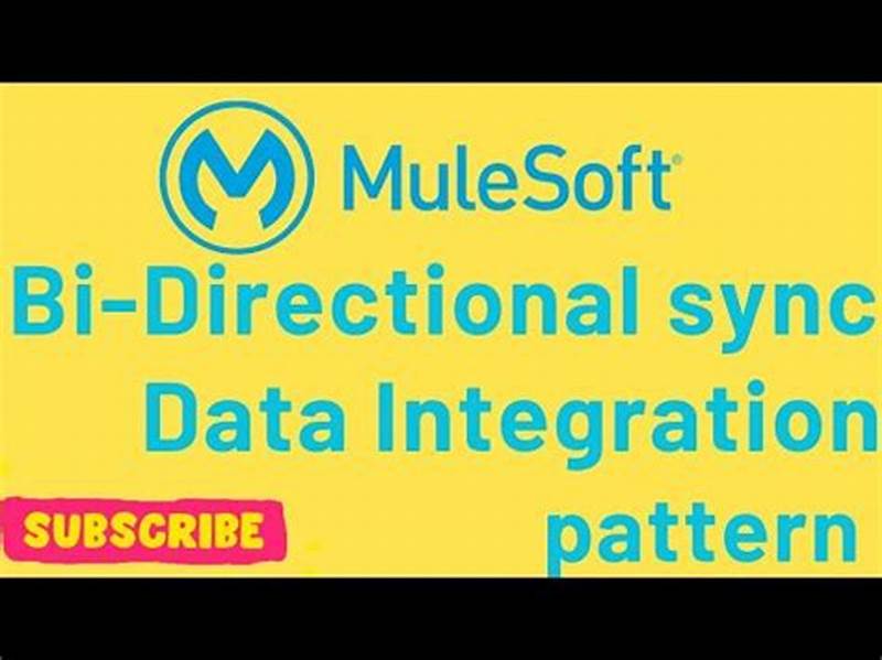 Bi Directional Sync Data Integration Pattern