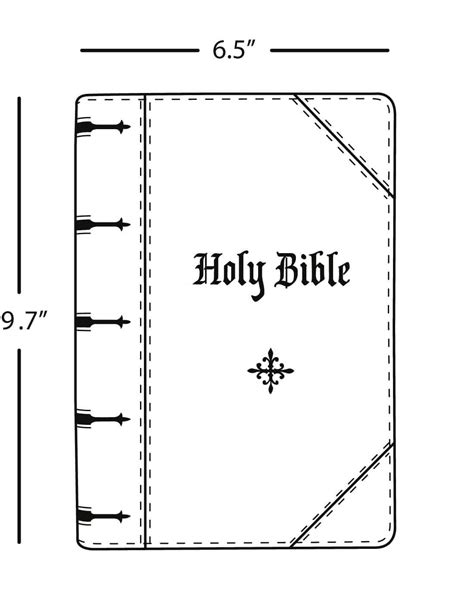 Bible Sizes Chart