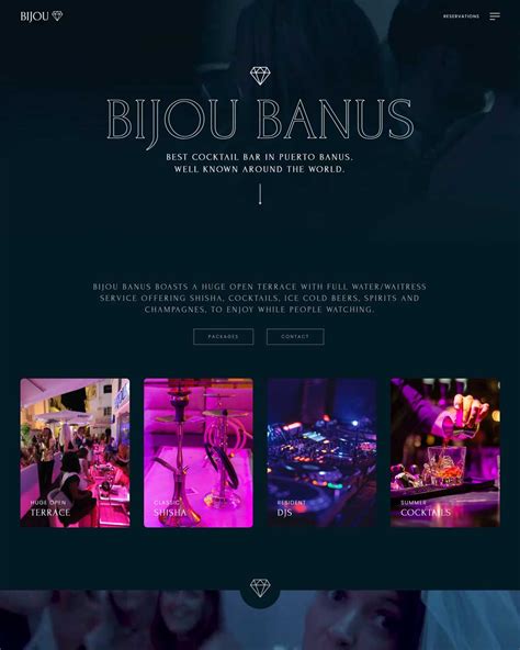 Bijou Website Design