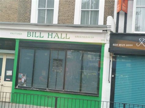 Bill Hall Fruiterer and Greengrocer London