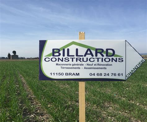 Billard Constructions à Bram