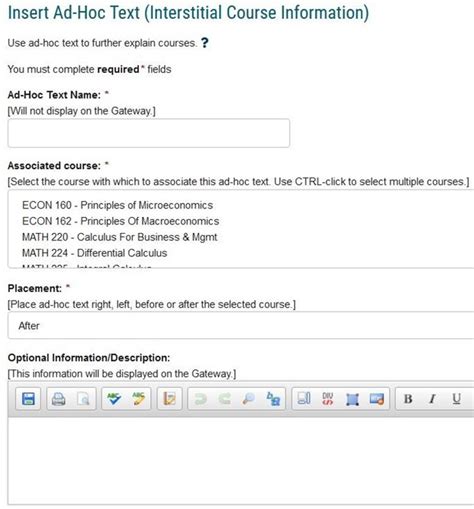 Binghamton Course Catalog
