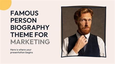 Biography Google Slides Template