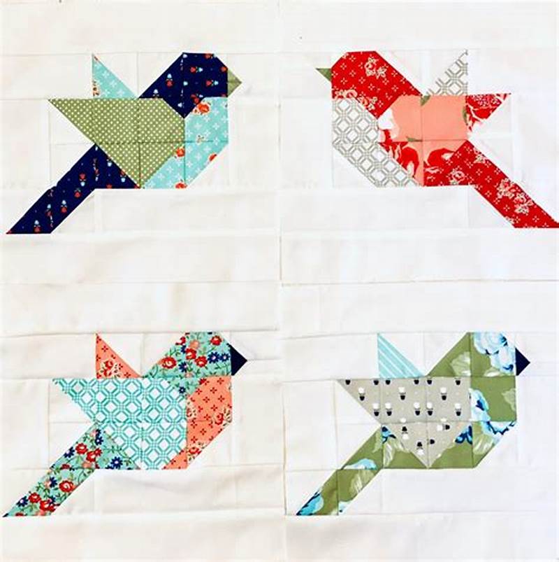 Bird Patchwork Pattern