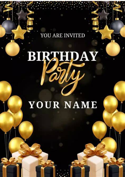 Birthday Flyers Template