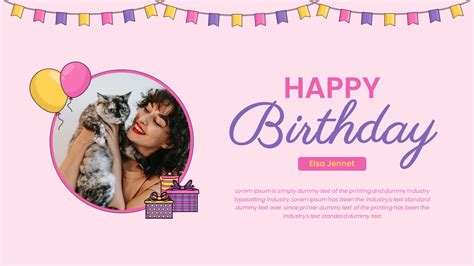 Birthday Slides Template