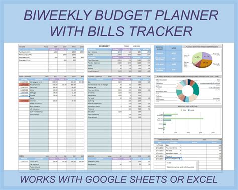 Biweekly Budget Template Free