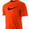 Black and Orange Nike Shirt