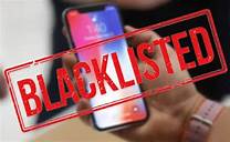 Blacklisted iPhone due to theft or lost device