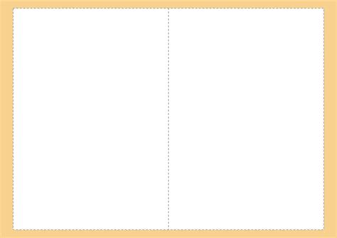 Blank Card Template Word