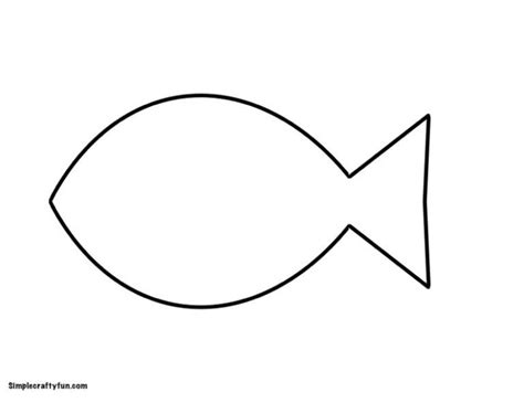 Blank Fish Template