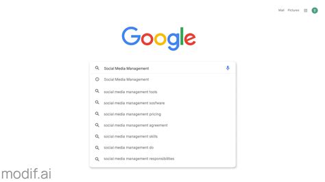 Blank Google Search Template