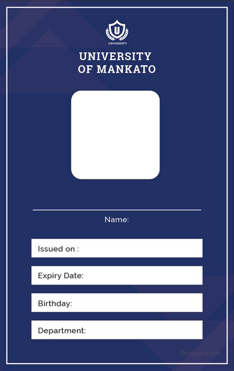 Blank Id Template