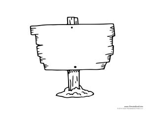 Blank Sign Templates