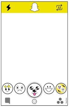 Blank Snapchat Message Template