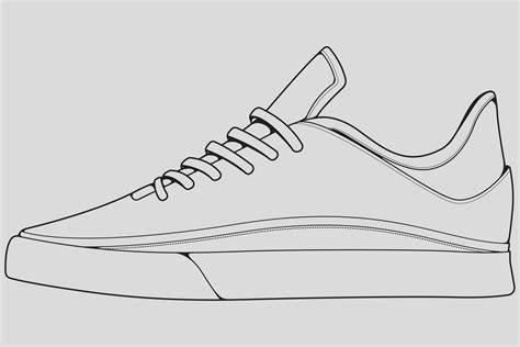Blank Sneaker Template