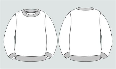 Blank Sweater Template