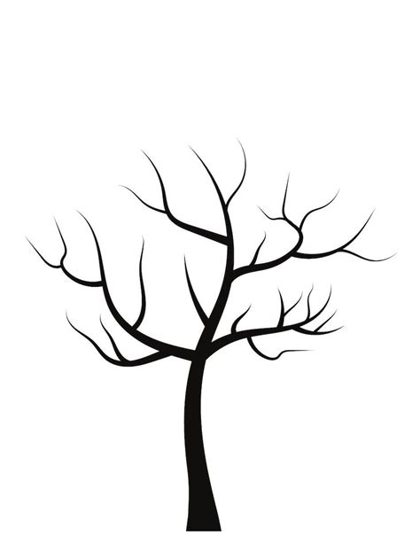Blank Tree Template