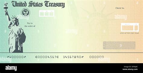 Blank Us Treasury Check Template