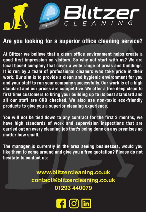 Blitzer Cleaning Ltd