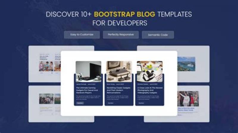 Blog Download Creative Bootstrap Template