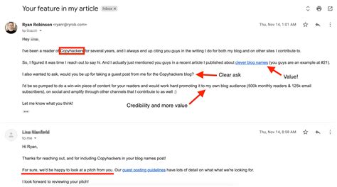 Blogger Outreach Email Template